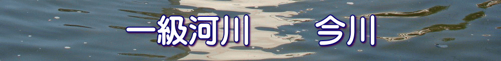 一級河川　　今川